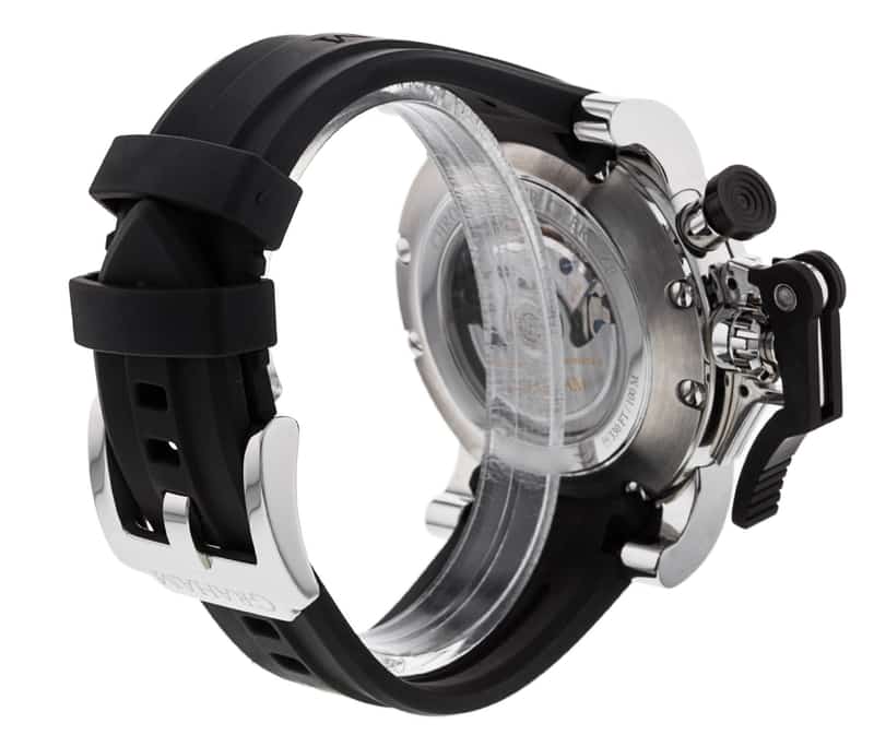Graham Chronofighter Oversize GMT - Steel 2OVGS.B26A